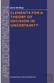 Elements For A Theory Of Decision In Uncertainty