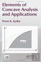 Elements Of Concave Analysis And Applications