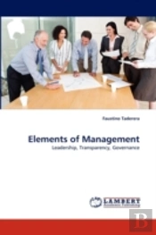 Elements Of Management