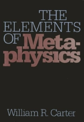 Elements Of Metaphysics