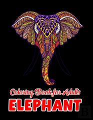 Elephant Coloring Book For Adults