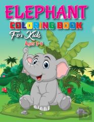 Elephant Coloring Book For Kids Ages 3-6