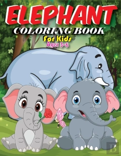 Bertrand.pt - Elephant Coloring Book For Kids Ages 3-6