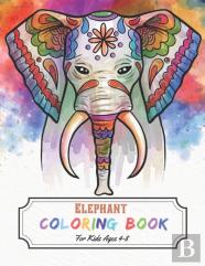 Elephant Coloring Book For Kids Ages 4-8