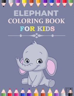 Bertrand.pt - Elephant Coloring Book For Kids