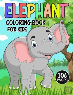Bertrand.pt - Elephant Coloring Book For Kids