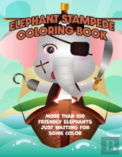 Elephant Stampede Coloring Book
