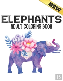 Bertrand.pt - Elephants Adult Coloring Book New