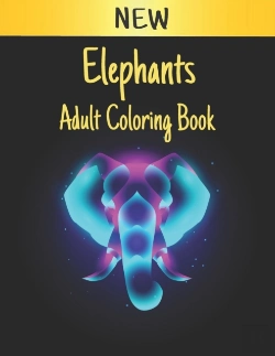 Bertrand.pt - Elephants Adult Coloring Book