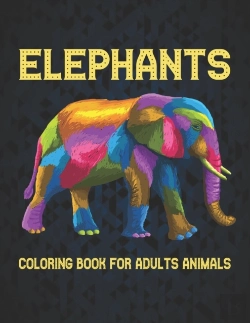 Bertrand.pt - Elephants Coloring Book For Adults Animals