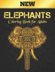 Elephants Coloring Book For Adults New