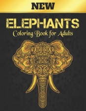 Elephants Coloring Book For Adults New