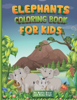 Bertrand.pt - Elephants Coloring Book For Kids
