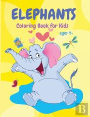 Elephants Coloring Book