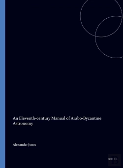 Bertrand.pt - Eleventh-Century Manual Of Arabo-Byzantine Astronomy