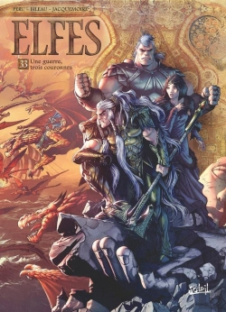 Bertrand.pt - Elfes Tome 33 : Une Guerre, Trois Couronnes
