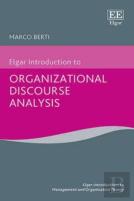Elgar Introduction To Organizational Discourse Analysis