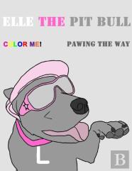 Elle The Pit Bull Pawing The Way