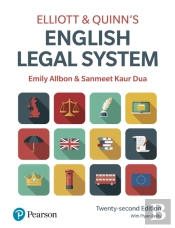 Elliott & Quinn'S English Legal System