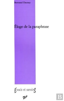 Bertrand.pt - Éloge De La Paraphrase