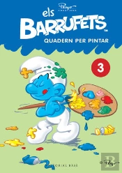 Els Barrufets. Quadern Per Pintar, 3