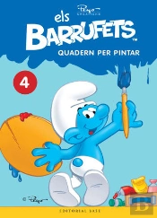 Els Barrufets. Quadern Per Pintar, 4