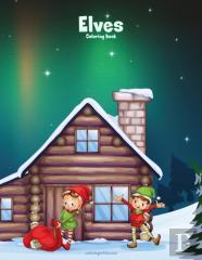 Elves Coloring Book