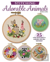 Embroidering Animals With Color And Texture