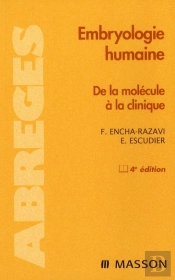 Embryologie Humaine ; De La Molécule À La Clinique (4e Édition)