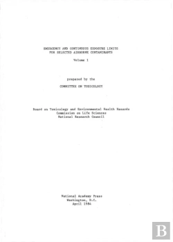 Bertrand.pt - Emergency And Continuous Exposure Limits For Selected Airborne Contaminants