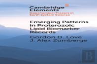 Emerging Patterns In Proterozoic Lipid Biomarker Records