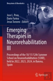 Emerging Therapies In Neurorehabilitation Iii