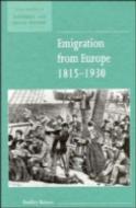 Emigration From Europe 1815â€“1930