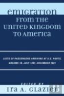 Emigration From The United Kingdom To America