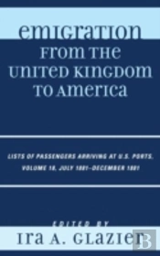 Emigration From The United Kingdom To America