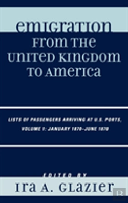 Bertrand.pt - Emigration From The United Kingdom To America