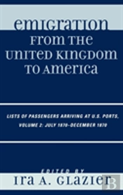 Emigration From The United Kingdom To America