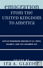 Emigration From The United Kingdom To America