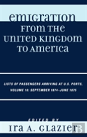 Emigration From The United Kingdom To America