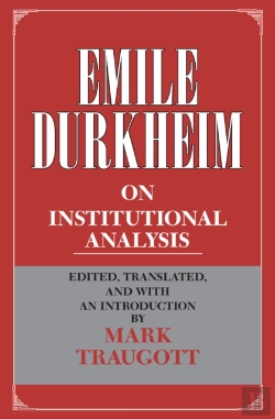 Bertrand.pt - Emile Durkheim On Institutional Analysis