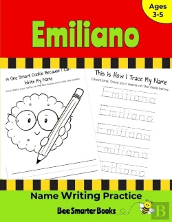 Bertrand.pt - Emiliano Name Writing Practice