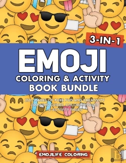 Bertrand.pt - Emoji Coloring & Activity Book Bundle: 3