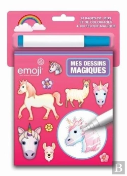 Bertrand.pt - Emoji Licorne - Mes Dessins Magiques