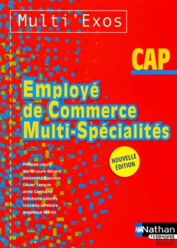 Bertrand.pt - Employe De Commerce Multi-Specialites Cap (Multi'Exos) Eleve 2012