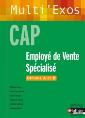 Employé De Vente Specialisé ; Options A Et B ; Cap ; Élève Multi'Exos
