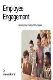 Employee Engagement Parameters And Pract