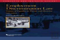 Employment Discrimination Law
