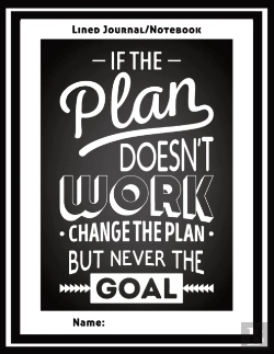 Bertrand.pt - Empowering, Motivational, Team-Building, Leadership Wide-Ruled Lined Personal Journal, Diary, & Note