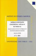 Empresas En Participacion Concentrativas Y Articulo 81 Del Tratado De La Ce