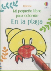 En La Playa Pequeño Libro Para Colorear